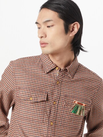 Regular fit Camicia di SCOTCH & SODA in marrone