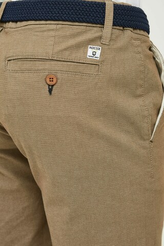 INDICODE JEANS Regular Chinohose 'Figno' in Beige