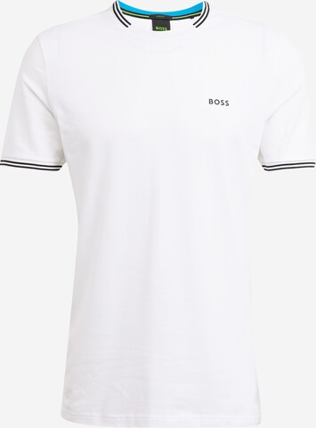 T-Shirt 'Taul' BOSS en blanc : devant