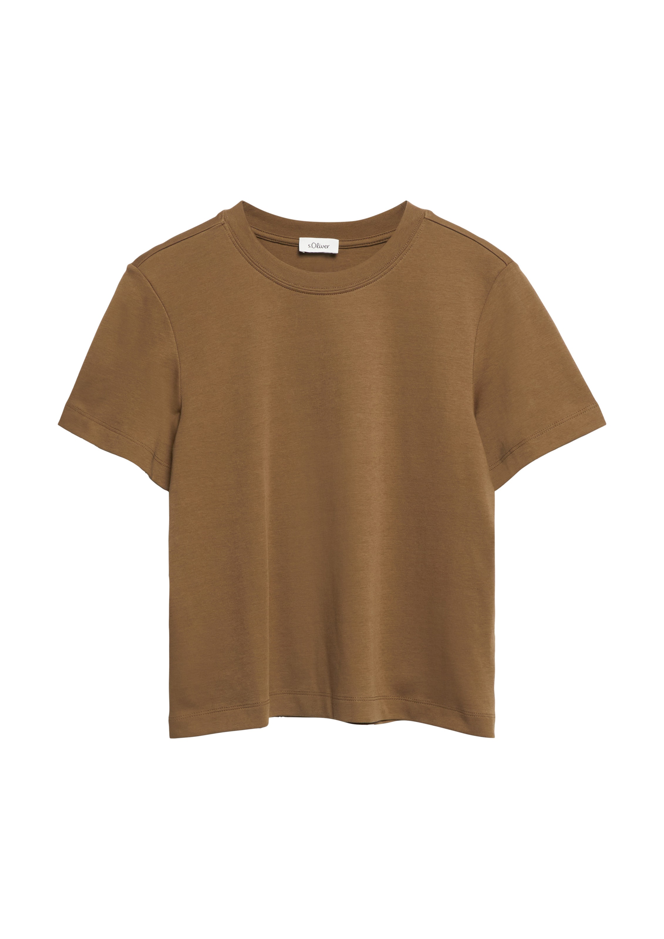 T-shirt s.Oliver en marron : devant