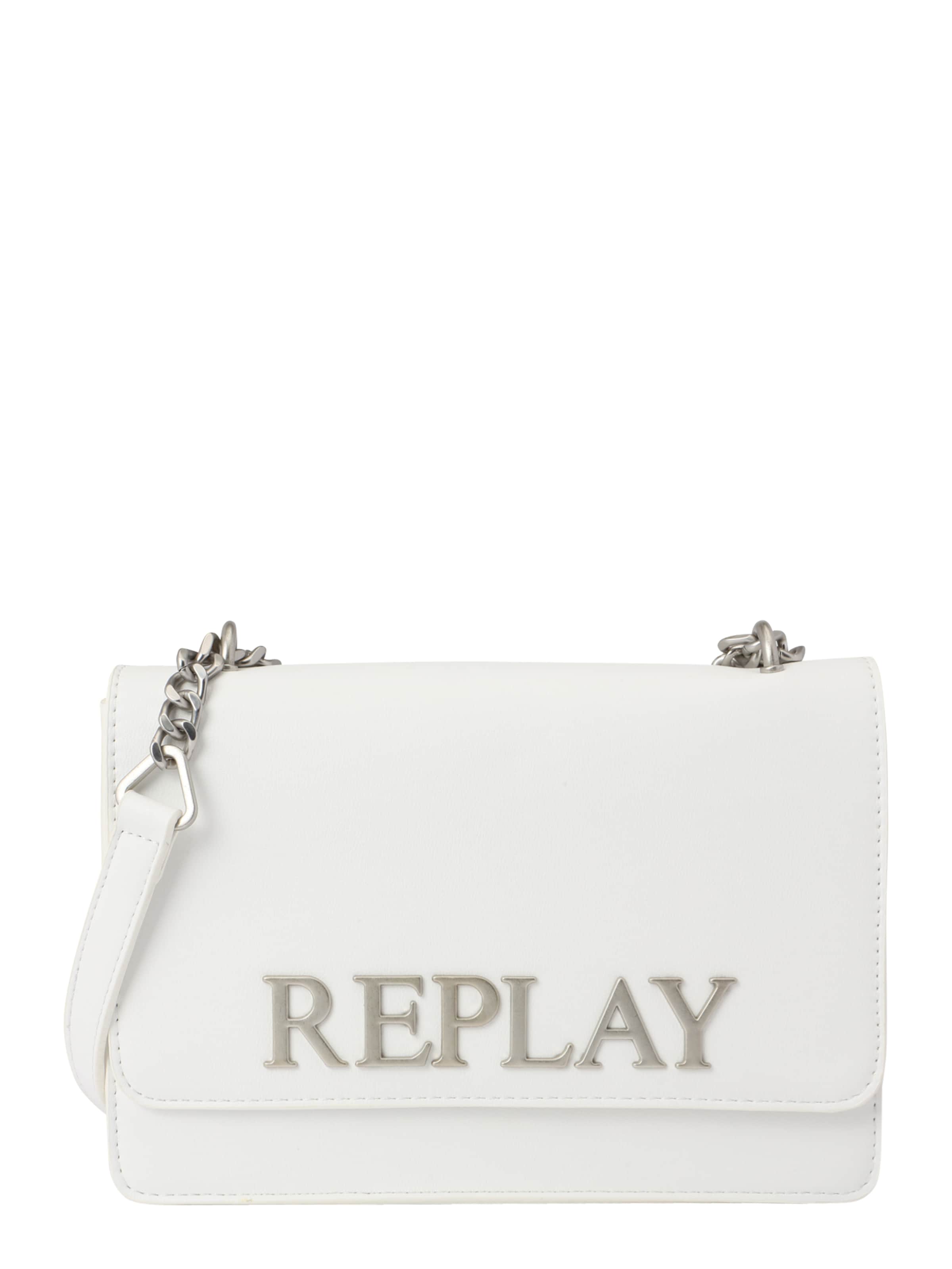 REPLAYTorba preko ramena - bijela boja