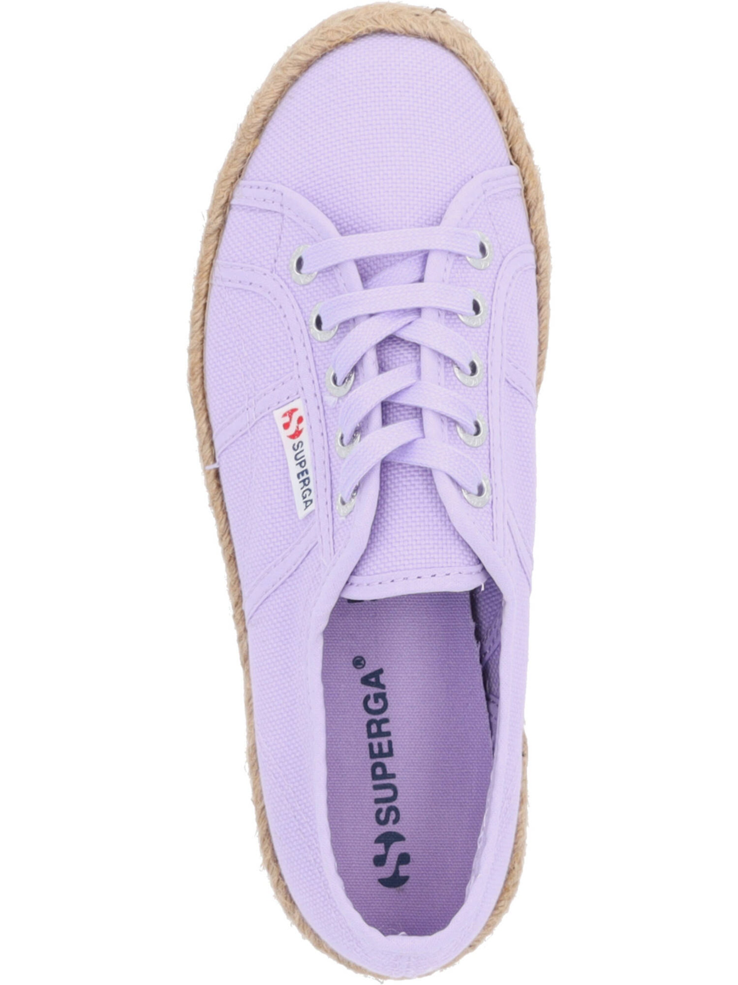SUPERGA Platform trainers in Purple