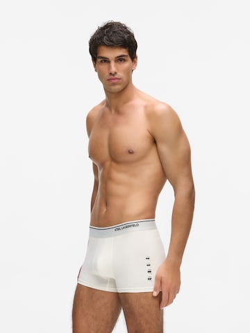 Boxer 'Ikon' di Karl Lagerfeld in blu: frontale