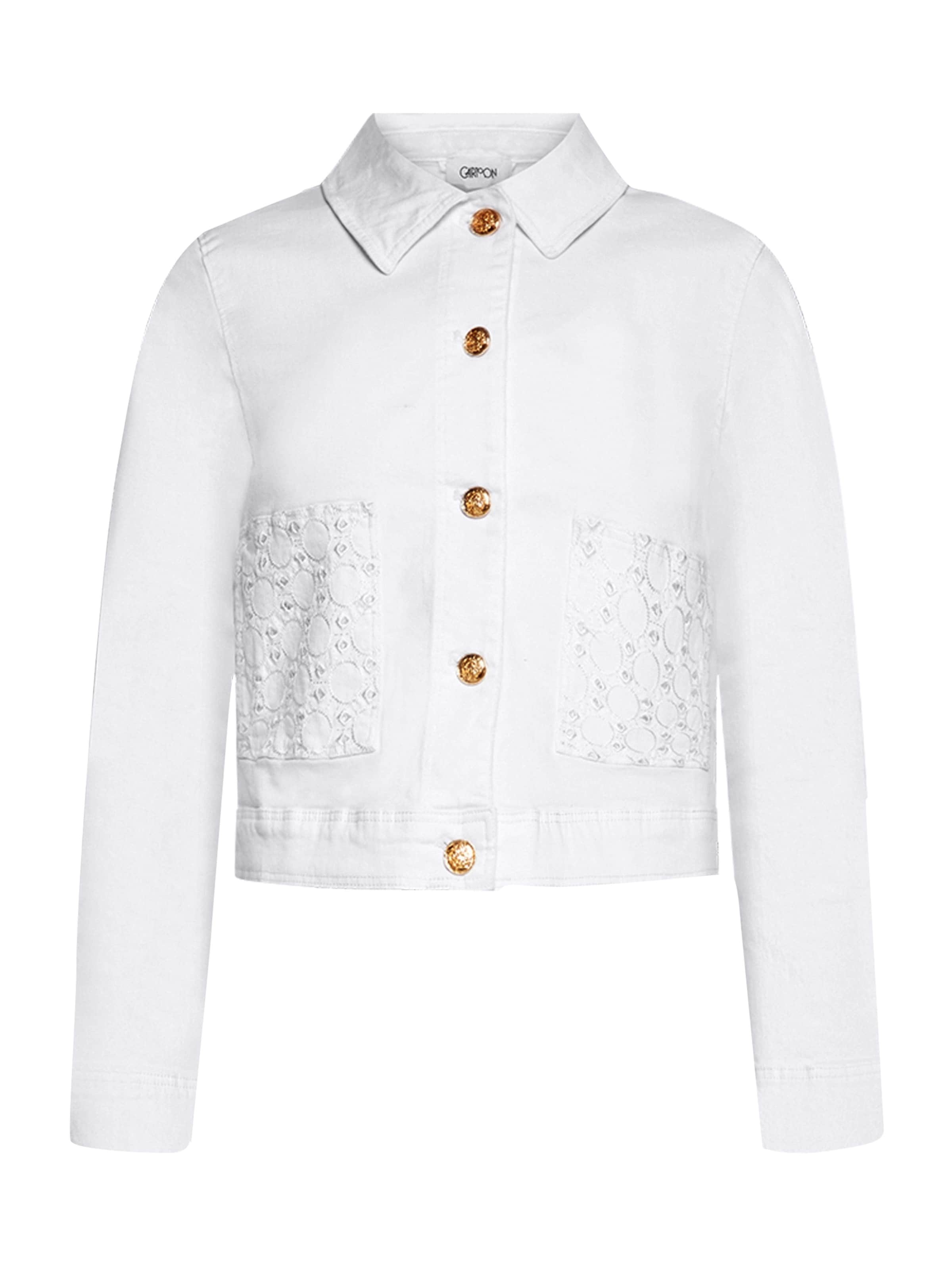 Cartoon Blazers in Wit: voorkant