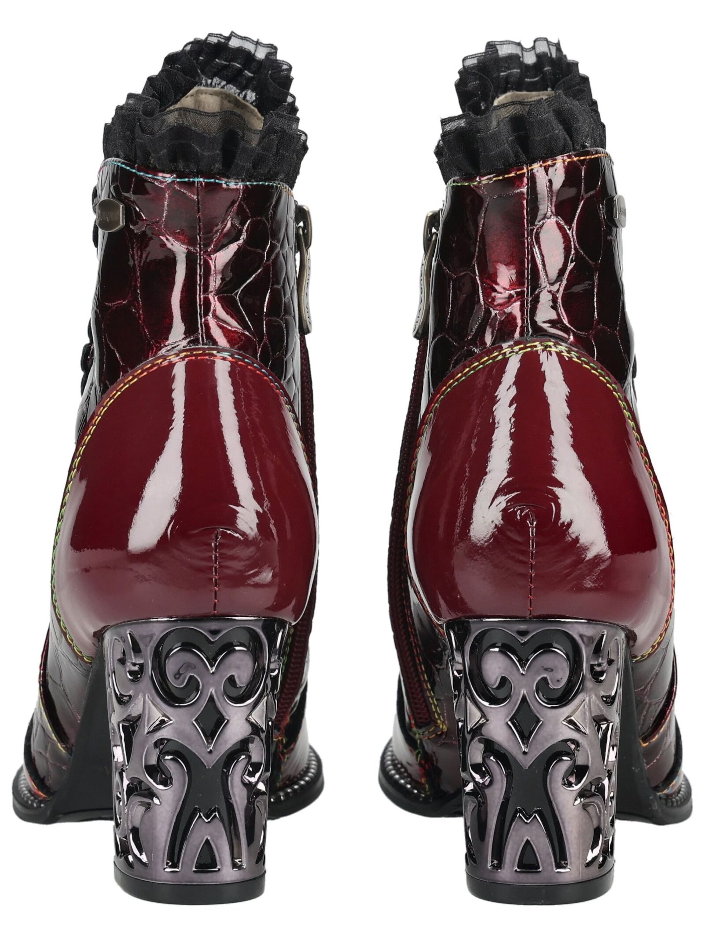 Bottines Laura Vita en rouge