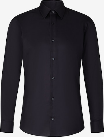 JOOP! Slim Fit Hemd 'Pierce' in Schwarz: Vorderseite