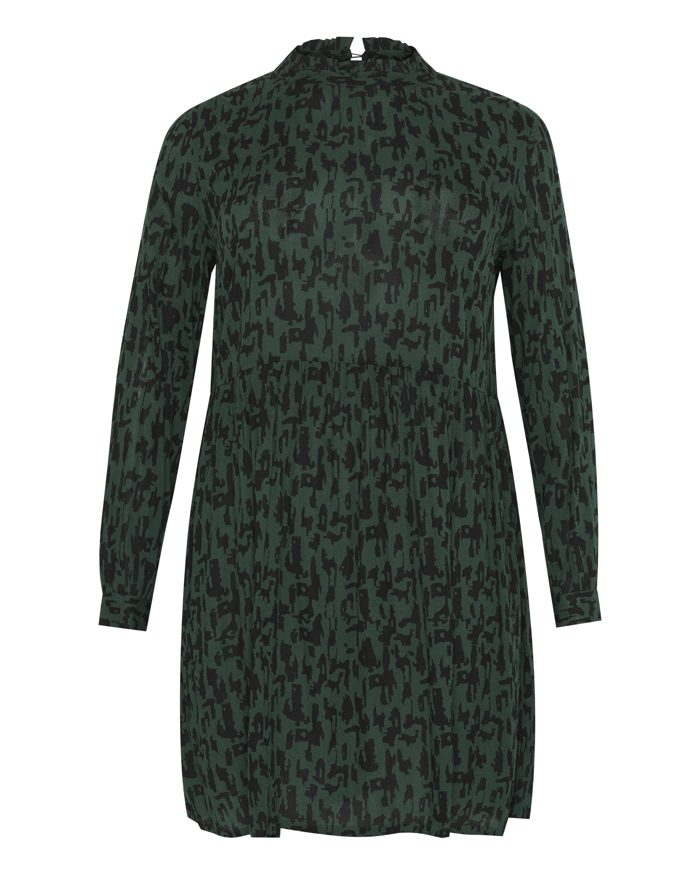 KAFFE CURVE Dress 'Lune' in Green: front