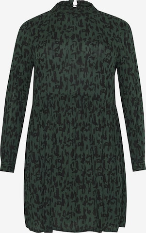 KAFFE CURVE Dress 'Lune' in Green: front