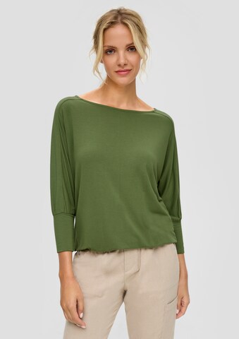 T-shirt s.Oliver en vert : devant