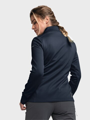 Schöffel Athletic fleece jacket 'Bleckwand' in Blue