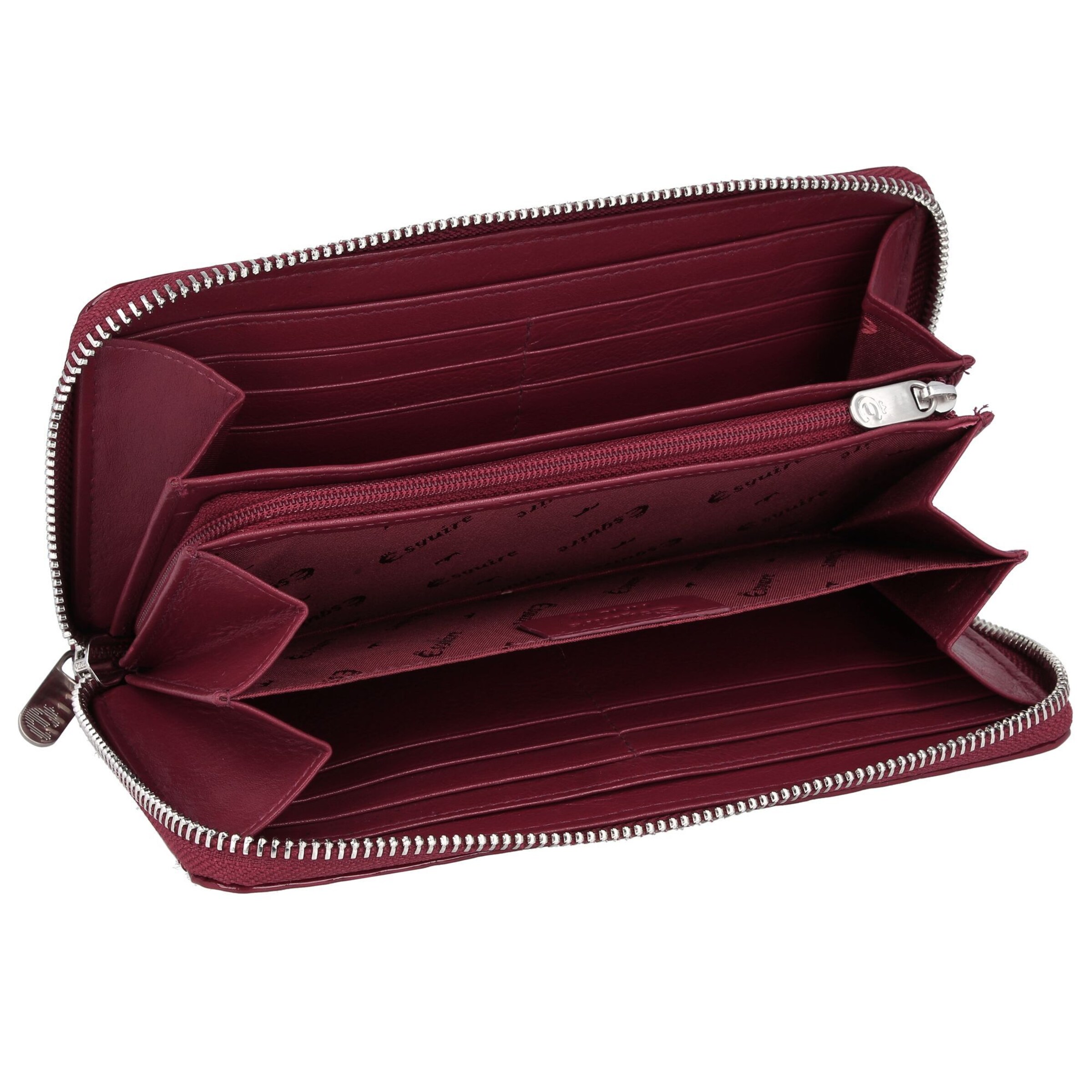 Portamonete 'Nizza' di Esquire in rosso