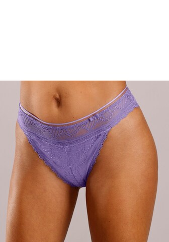 LASCANA Thong in Blue: front