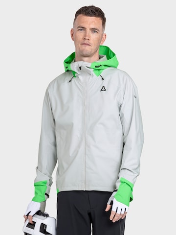 Schöffel Outdoorjas 'Tajiva' in Grijs: voorkant