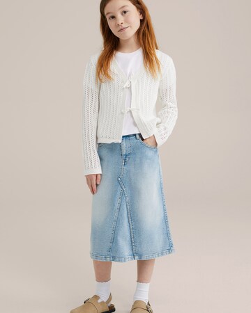 Jupe WE Fashion en bleu