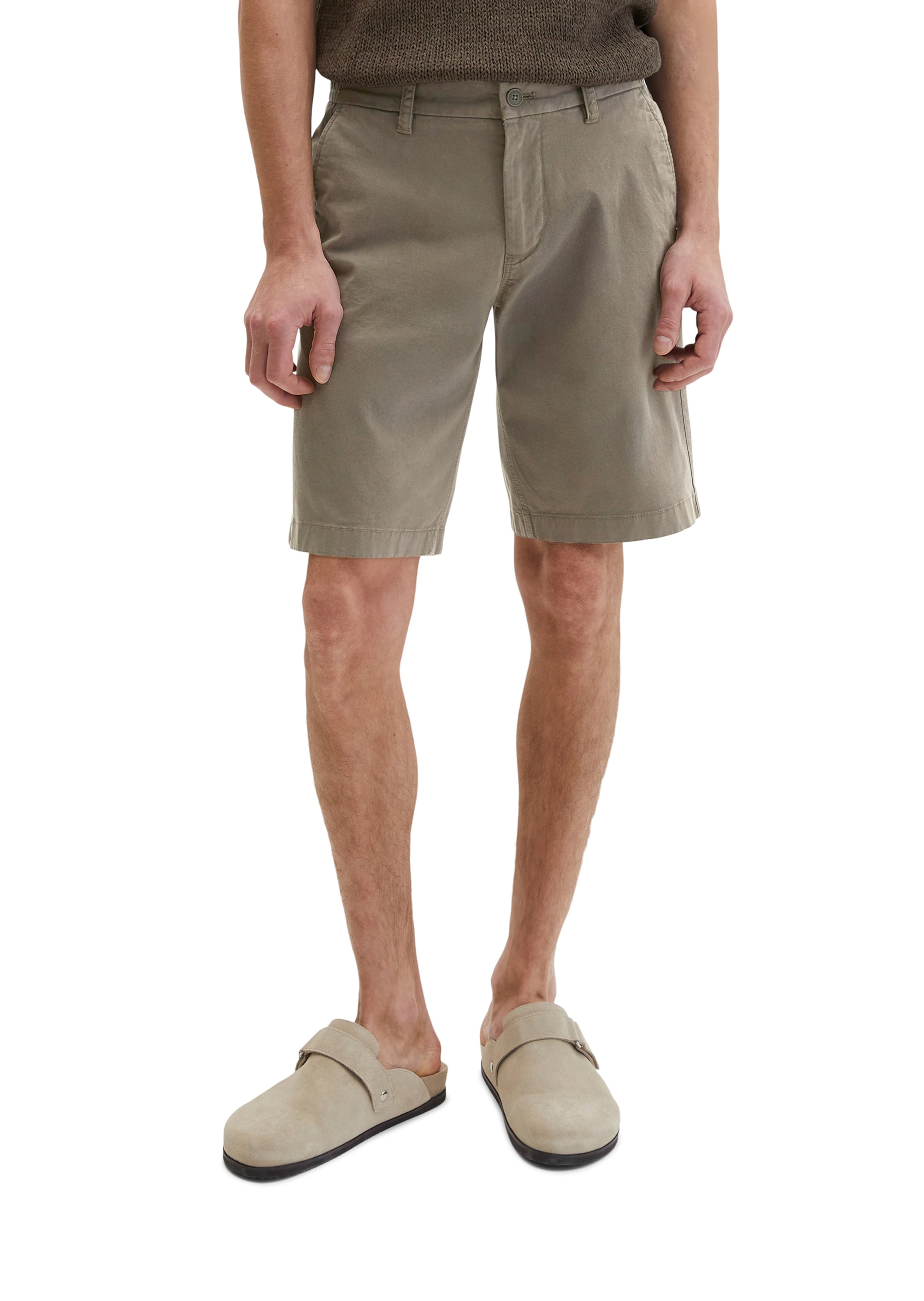 Marc O'Polo Regular Broek in Bruin: voorkant