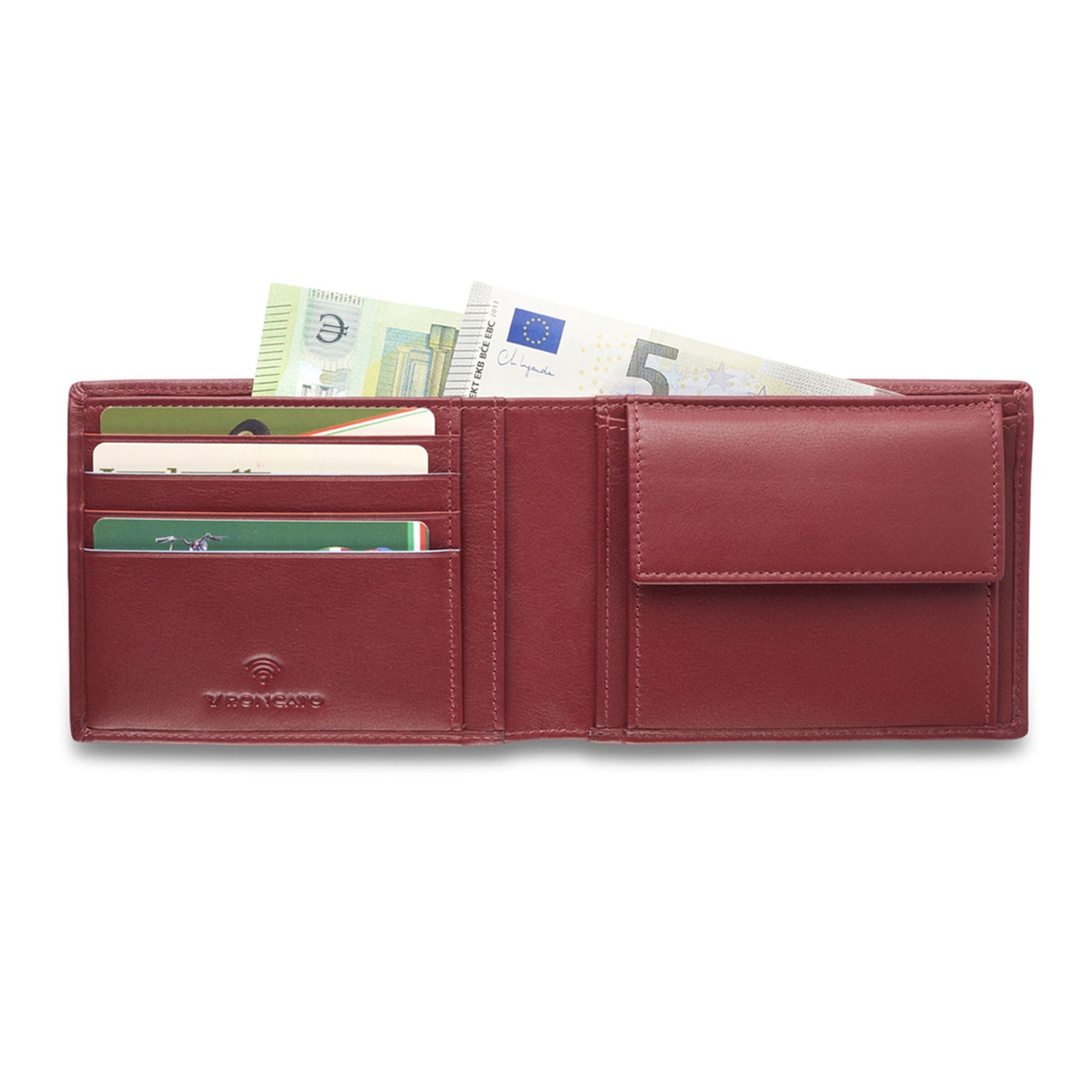 Roncato Portemonnaie 'Detroit' in Rot