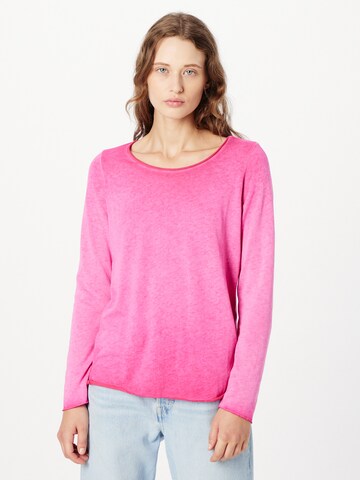 T-shirt Smith&Soul en rose : devant