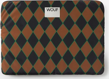 Sac d’ordinateur portable 'Studio' Wouf en marron : devant