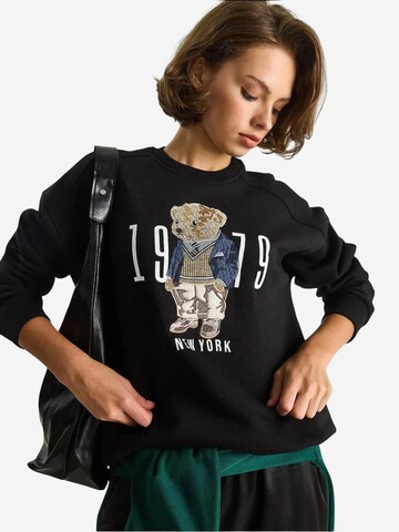 Bianco LucciSweater majica - crna boja