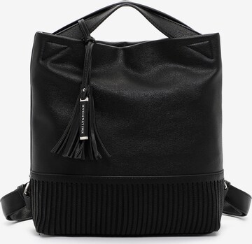 Emily & Noah Backpack 'Brigitte' in Black: front