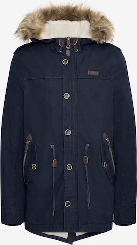 Parka invernale 'Pulsoor' di INDICODE JEANS in blu: frontale