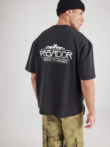 Pegador Majica 'Stavoren' | črna barva: sprednja stran