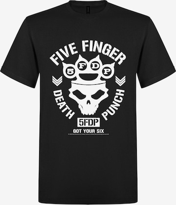 Maglietta 'Five Finger Death Punch Army T-Shirt' di Five Finger Death Punch in nero: frontale