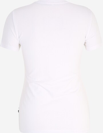 T-shirt 'VIBE' Only Tall en blanc