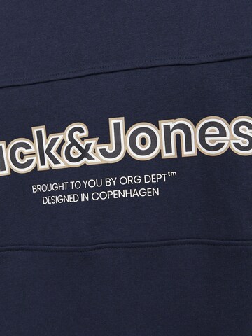 JACK & JONESSweater majica 'LAKEWOOD' - plava boja