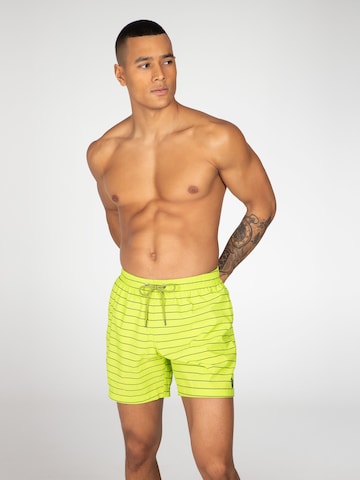 PROTEST Badeshorts 'SHARIF' in Grün