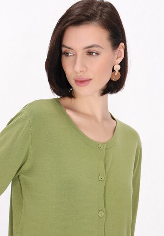 Cardigan Usha en vert