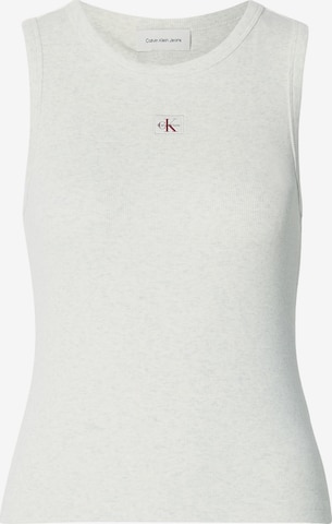 Calvin Klein Jeans Top in Grijs: voorkant