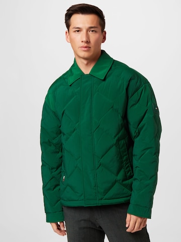 TOMMY HILFIGER Tussenjas 'IVY' in Groen: voorkant