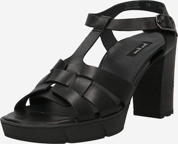 Paul Green Sandal i svart: framsida