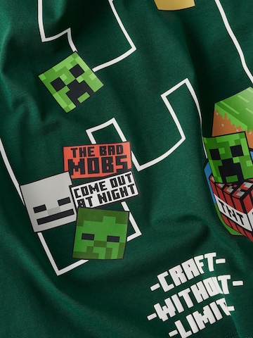T-Shirt 'NKMNels  Minecraft' NAME IT en vert