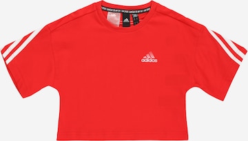 T-Shirt fonctionnel 'Future' ADIDAS SPORTSWEAR en rouge : devant