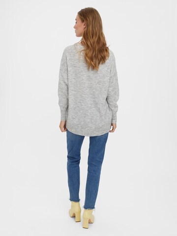 VERO MODA Sweater 'VIGGA' in Grey