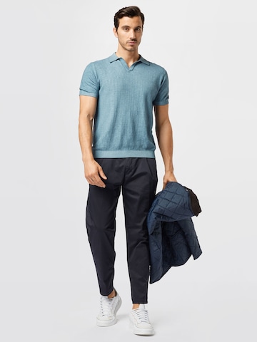 Oscar Jacobson Pullover 'MALCOLM' in Blau