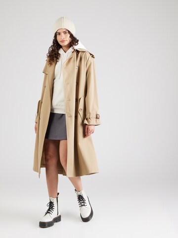 Tommy Jeans Mikina – bílá