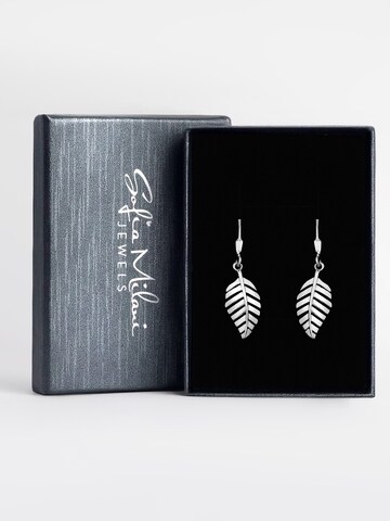 Sofia Milani Ohrringe 'Leaf'‌‌‌‌‌‌ in Silber
