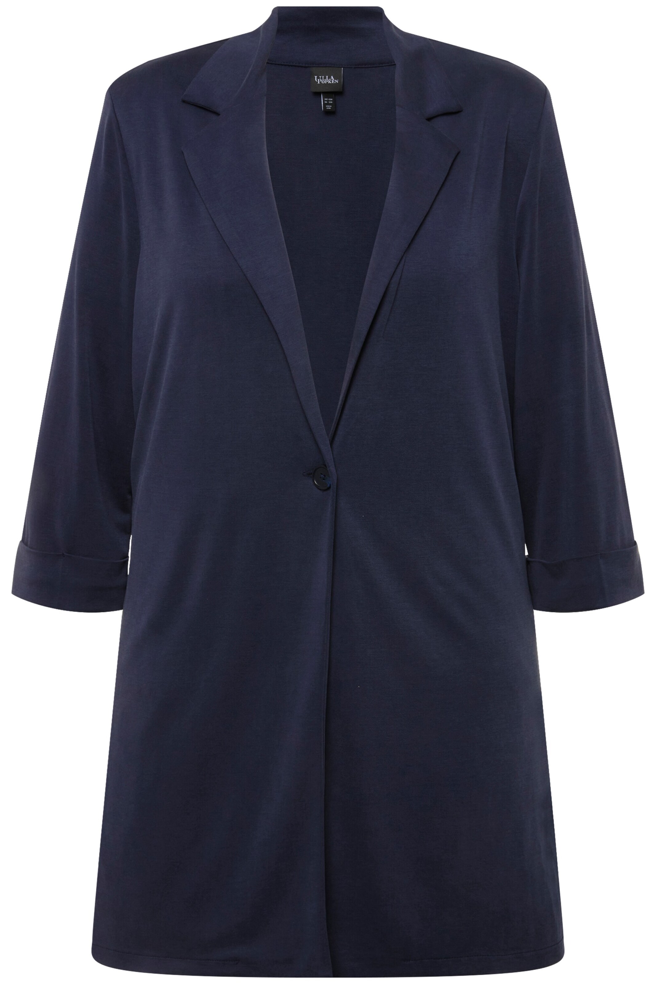 Ulla Popken Blazers in Blauw: voorkant