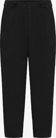 Loosefit Pantalon à pince 'Merle' Kaffe en noir : devant