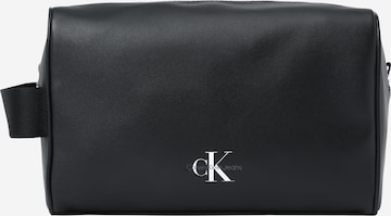 Calvin Klein Jeans Kulturtasche in Schwarz: predná strana