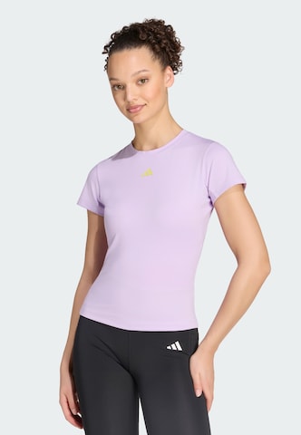 ADIDAS PERFORMANCE - Camiseta funcional 'Studio' en lila: frente