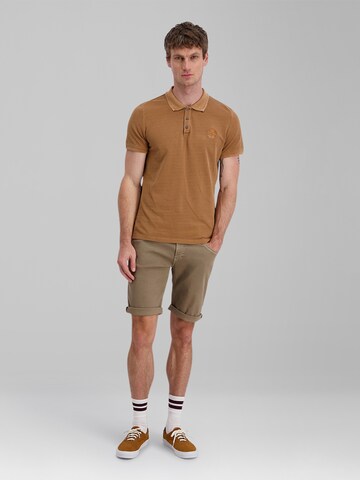 TIMEZONE Shirt 'Garment Dye' in Bronze