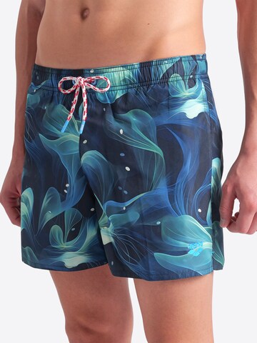 ARENA - Bermudas 'WATER PRINTS AO' en azul