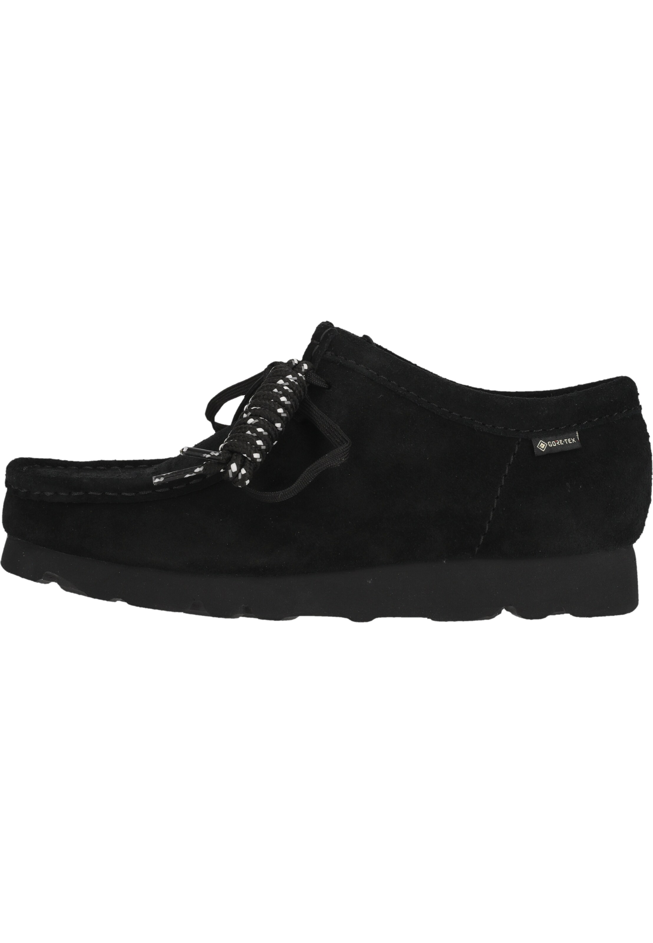 CLARKS Lace-up shoe 'WallabeeGTX' in Black
