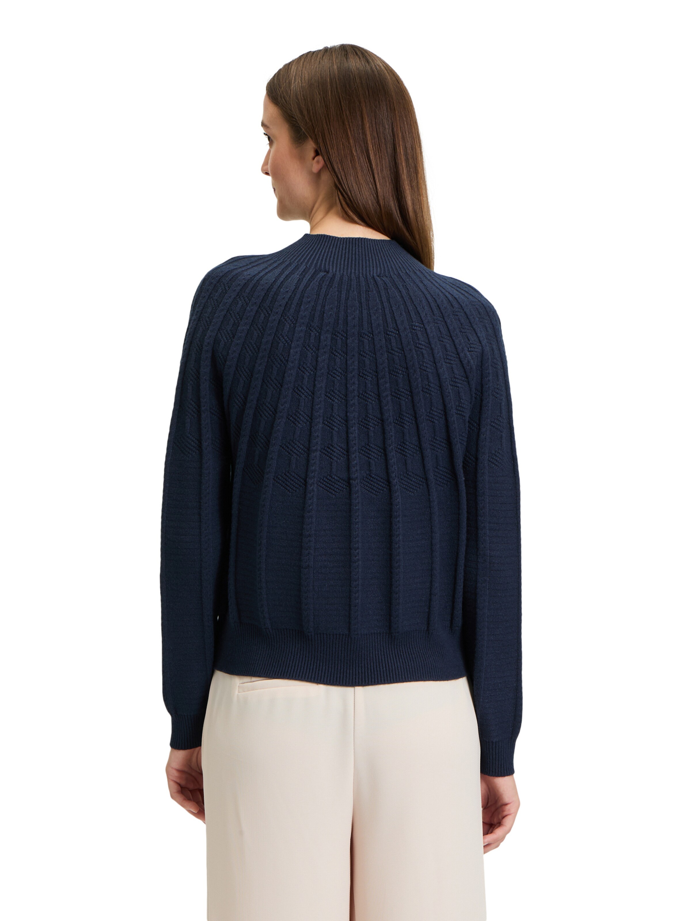 Pull-over Betty & Co en bleu