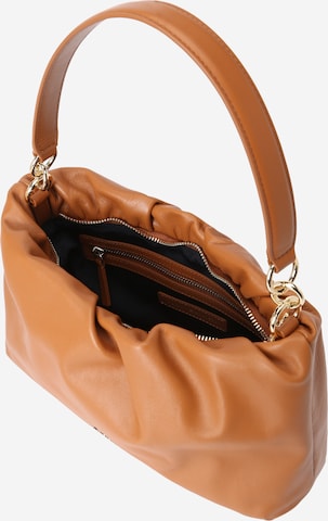 TOMMY HILFIGER Håndtaske 'LUXE' i brun