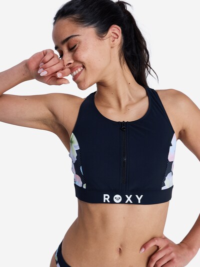 ROXY Bikini Top in 75 in Green / Lilac / Black / White, Item view
